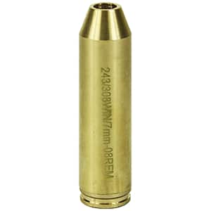 Aim Sports PJBS308 cartridge laser bore sight for .243 .308 Win 7mm-08 Rem brass case