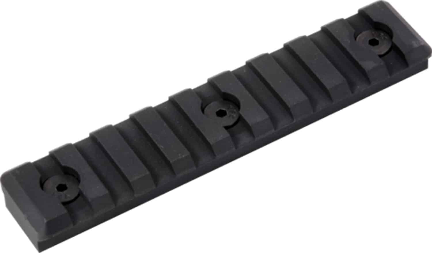 Timber Creek Outdoors M-LOK 9 Slot Picatinny Rail, black anodized, CNC-machined aluminum