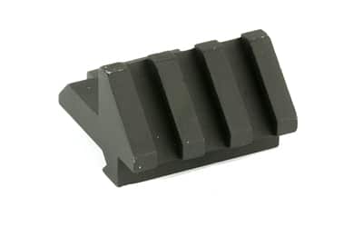 Yankee Hill Machine YHM 3 Slot Picatinny 45-degree Angle Mount 1-3/16 in matte black