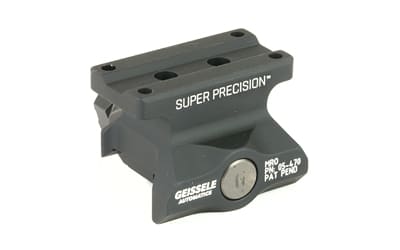 Geissele Super Precision MRO lower 1/3 co-witness mount in black