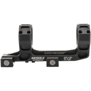 Geissele Super Precision 30mm scope mount for Vortex 1-6 optics, black anodized