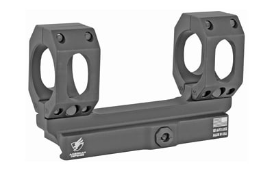 American Defense AD-Scout-S 30mm straight single quick-release scope mount, black