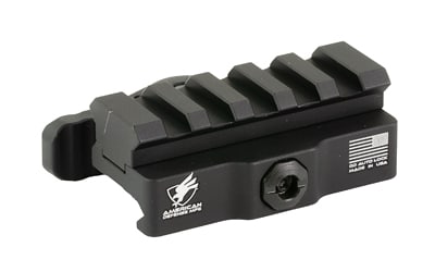 American Defense AD-170-VPG Picatinny riser mount, black, 0.60 inch rise