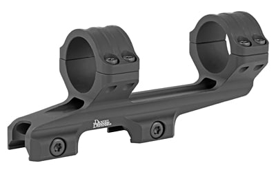 Daniel Defense 30mm optic mount 1-piece base and ring combo, hardcoat black