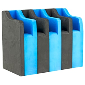GPS Foam Pistol Cradle closed-cell foam insert for up to 5 pistols