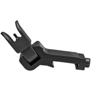 NCSTAR AR-15 45 Degree Offset Flip-Up Front Sight black on Picatinny rail