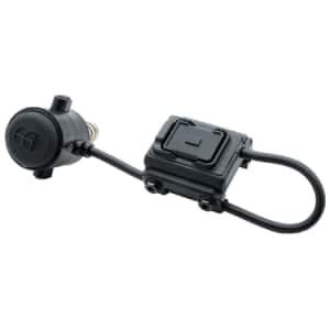 Cloud Defensive REIN single momentary remote switch black, low-profile momentary activation