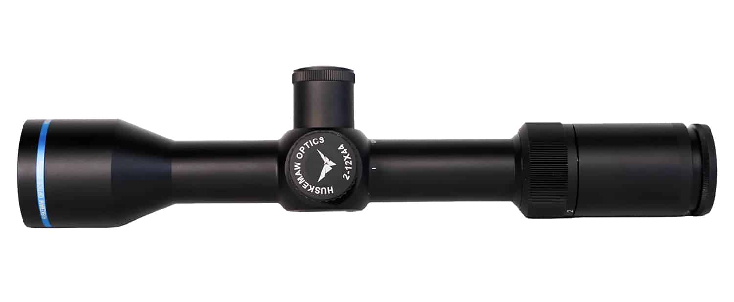 Huskemaw Blue Diamond Gen II 2-12x44mm riflescope with HuntSmart reticle and 30mm tube