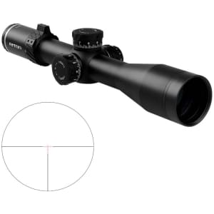Riton 7 Conquer 3-18x50 FFP illuminated PSR reticle scope, 34mm tube, matte finish