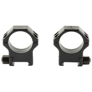 Riton Contessa 30mm hardened steel Picatinny scope rings in black
