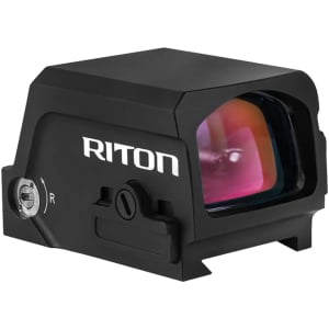 Riton 1 Tactix EED 2 MOA red dot sight in matte black, 22mm