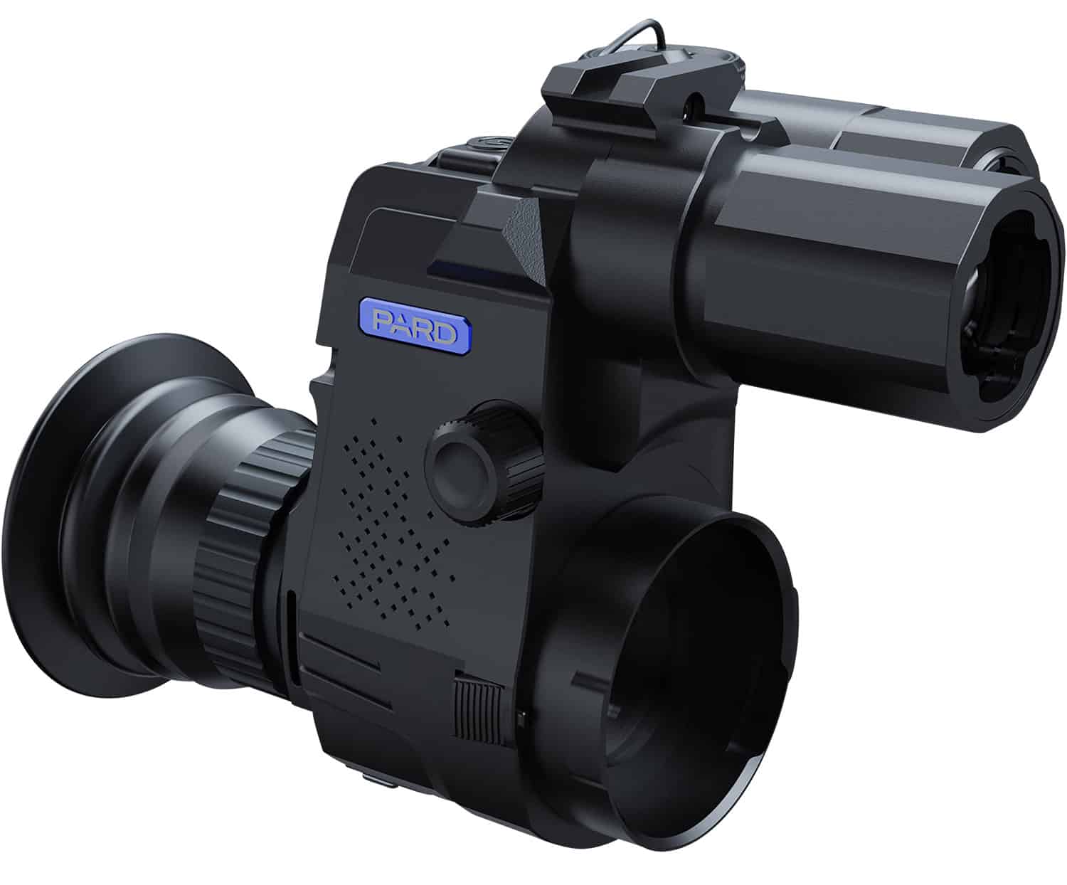 PARD NV007SP-LRF clip-on night vision scope, black, 14.50mm objective