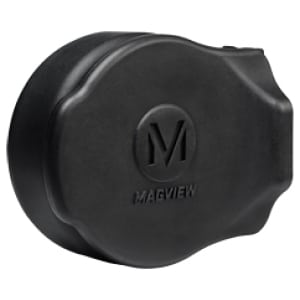 MagView S1 Mini spotting scope adapter in black with MAGVIEW Phone Plate