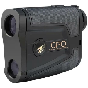 GPO Rangetracker 2000 6x black rangefinder front view