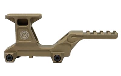 GBRS Group Hydra V2 dual optic mount for Trijicon MRO in Flat Dark Earth, anodized finish