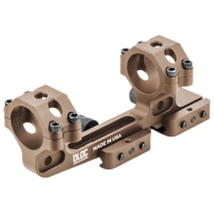 DLOC Precision 30mm tan cantilever scope mount, 2.05 inch centerline, Picatinny fit