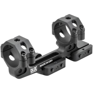 DLOC Precision 34mm cantilever scope mount 1.63 inch height hardcoat anodized black