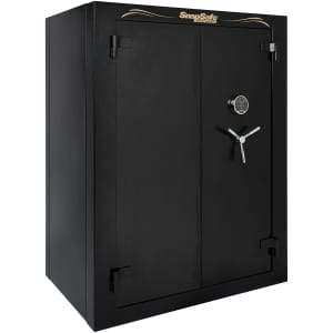 SnapSafe Super Titan XXL double door safe black steel modular gun vault