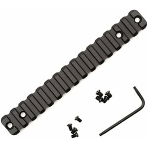 Area 419 Rem 700LA 1913 20 MOA full-slotted scope rail in Type III black