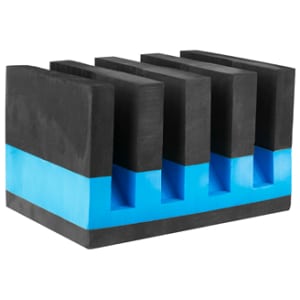 GPS 4-pistol foam cradle holder blue for medium handguns