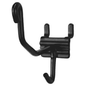 Gun Storage Solutions SLATWALL gun cradles 10-pack black steel holds 5 guns