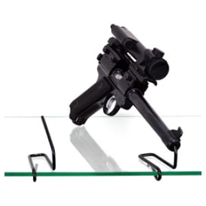 Gun Storage Solutions GSS Front Kikstands 22cal 10PK black handgun hangers