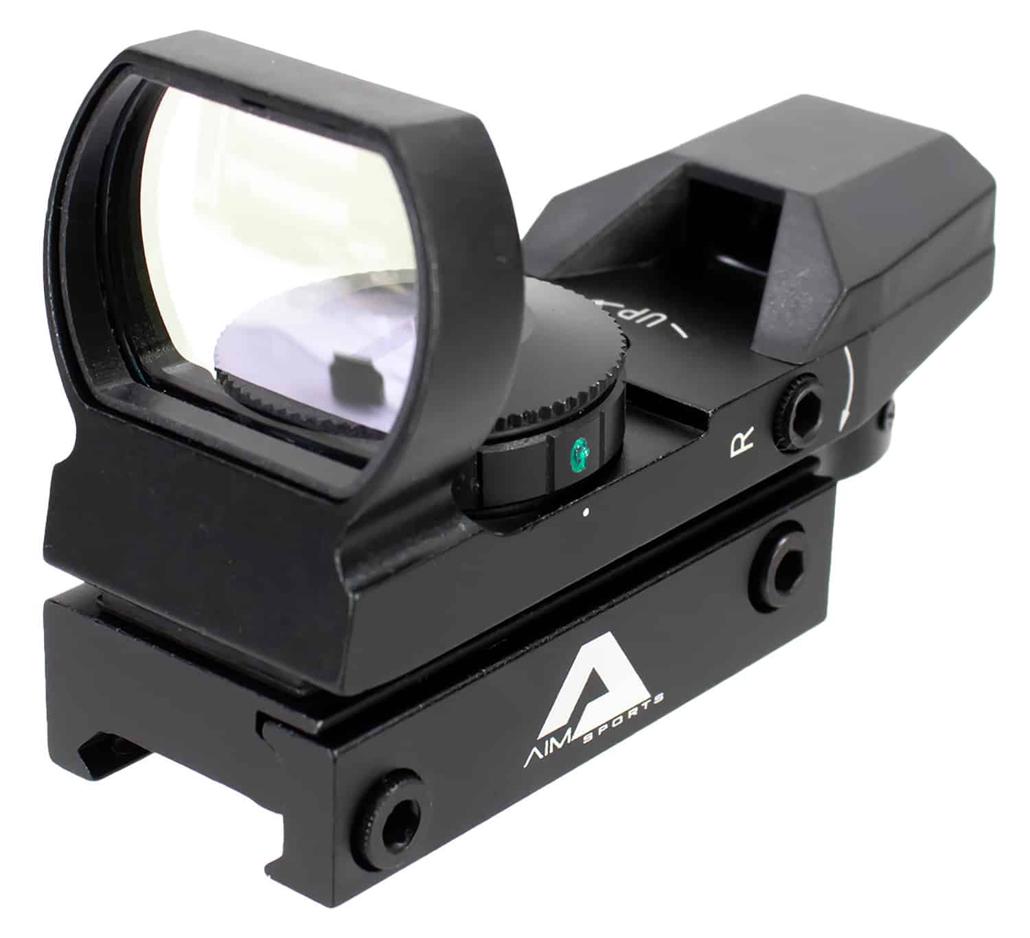 Aim Sports RT403 Reflex Sight 1x34mm Matte Black Red/Green Multi-Reticle