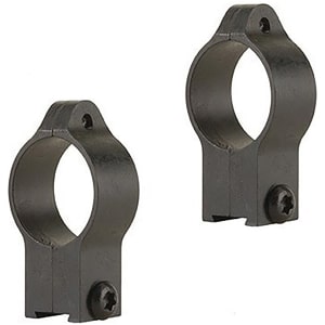 Talley 1-inch low rimfire scope rings for CZ 11mm dovetail, black finish