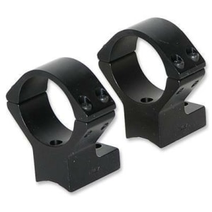 Talley 30mm high matte 2-piece lightweight alloy scope mounts