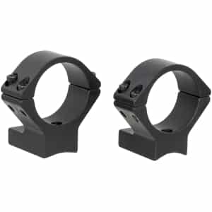 Talley 30mm low scope mount for Winchester Model 70, black anodized aluminum