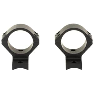 Talley 30mm medium scope rings and base combo, black matte alloy