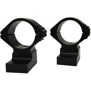 Talley 730336 black anodized aluminum 30mm scope mount and rings for Henry lever-action rifles