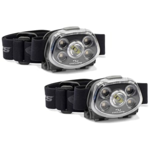 Cyclops Force XP 350 Lumen headlamp 2-pack, black, CREE XT-E S3 LED