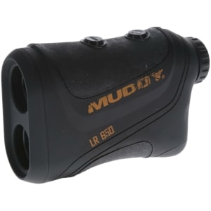 Muddy MUD-LR650 laser rangefinder in black/gray with rubber armored trim