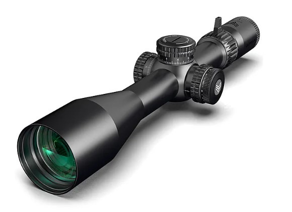 Swamp Fox Warhawk 5-25x56 FFP Sharpshooter MOA riflescope, 34mm tube, black