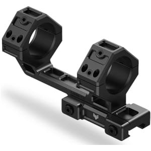 Swamp Fox Hostile Engagement 30mm 45 degree offset mount in matte black