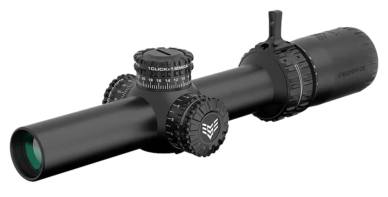 Swampfox Arrowhead 1-6×24 30mm LPVO Guerrilla Dot MIL Red