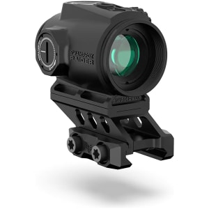 Swampfox Raider Micro Prism 1x20 6 MOA green dot sight in black