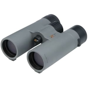 ZeroTech Thrive 10x42 binocular, angled view