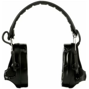 3M Peltor SwatTac V electronic hearing defender headset, 23 dB, black