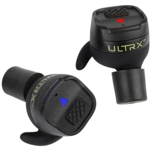 Allen ULTRX Bionic Fuse Bluetooth Earbuds dark gray with charging case