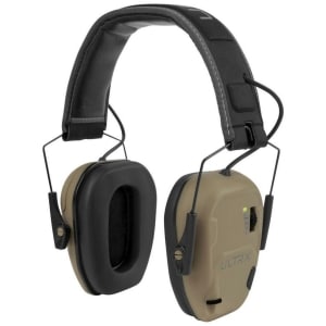 Allen ULTRX Bionic electronic earmuff in Flat Dark Earth, NRR 22 dB