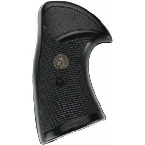 Pachmayr Presentation Grip 03267 black checkered rubber for S&W K&L-frame square butt