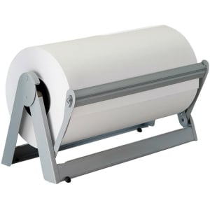 LEM Products 15 inch butcher paper cutter, steel grey, holds 1100- or 450-foot rolls