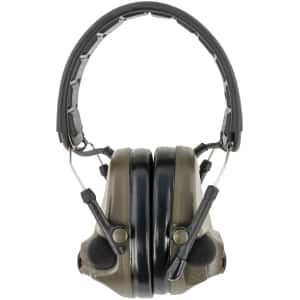 3M Peltor ComTac V over-the-head electronic hearing protector headset OD Green/Black 23 dB NRR
