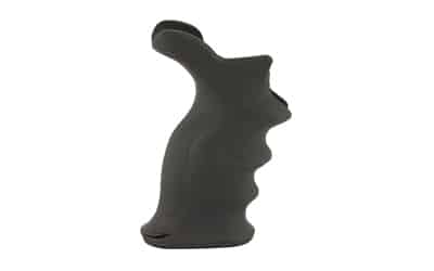 UTG AR-15 Combat Sniper Pistol Grip in black polymer with concealed storage compartment