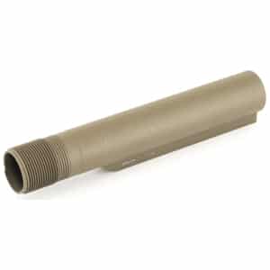 UTG Pro 6-position mil-spec AR-15 buffer tube in FDE Cerakote
