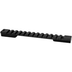 Warne Vapor Picatinny rail 20 MOA for Ruger American Long Action, black anodized