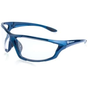 Smith & Wesson Major shooting glasses, blue frame, clear lens, ANSI Z87.1