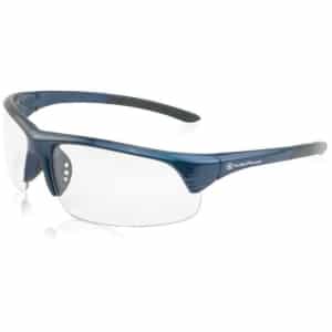 Smith & Wesson Corporal half-frame shooting glasses blue frame clear lens